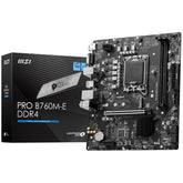 MSI PRO B760M-E, Intel 13th 12th Series, LGA 1700/DDR4/PCIe 4.0/1xM.2 - mATX Gaming MotherBoard | MSI PRO B760M-E | - CompuMe